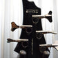 ESP LTD F-415FM 5 String Bass Flame Top Transparent Black EMG 40DC Pickups #1200