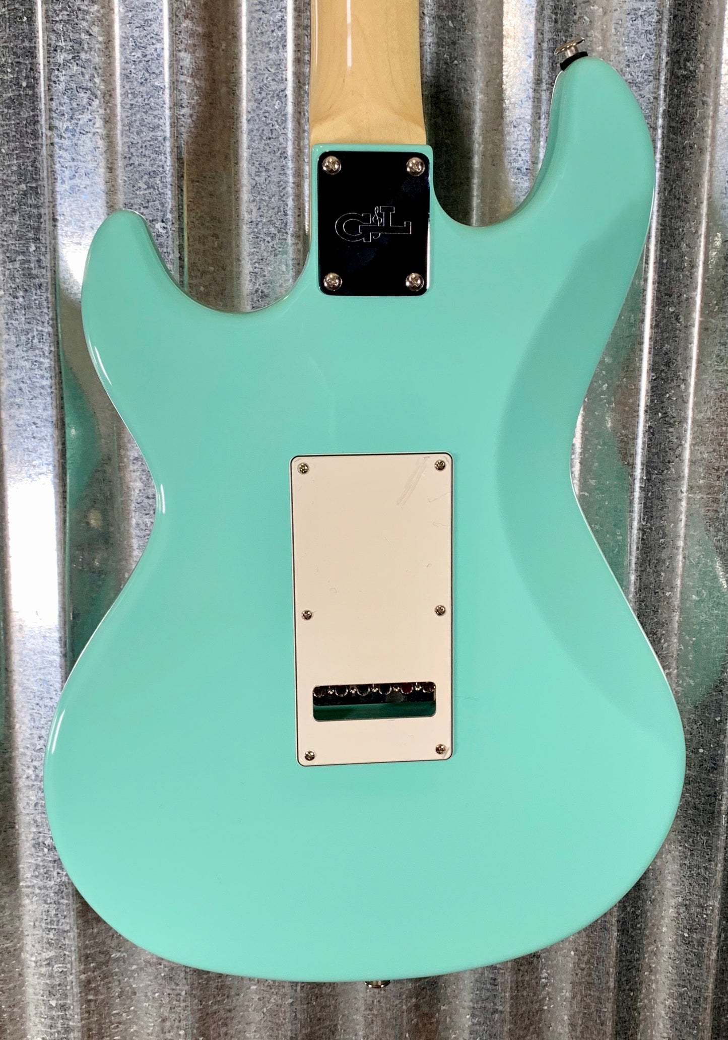 G&L USA Fullerton Deluxe Skyhawk Surf Green Guitar & Case 2019 #1178