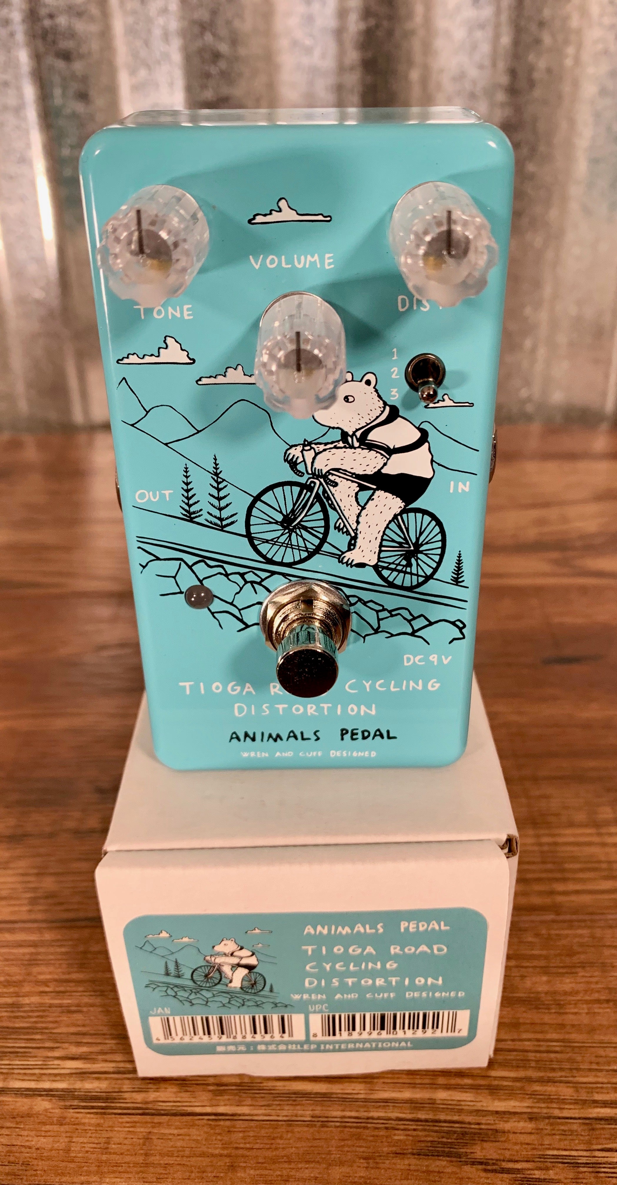 Animals Pedals Tioga Road Distortion Guitar Effect Pedal