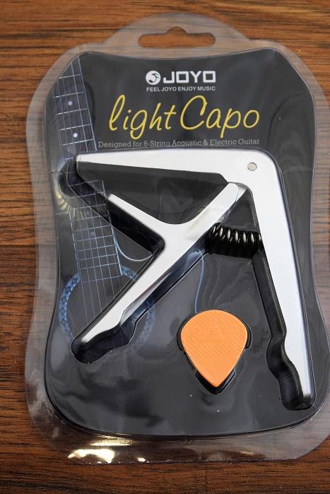 Joyo JCP-01 Light Capo 6 String Acoustic or Electric Guitar Capo Silver