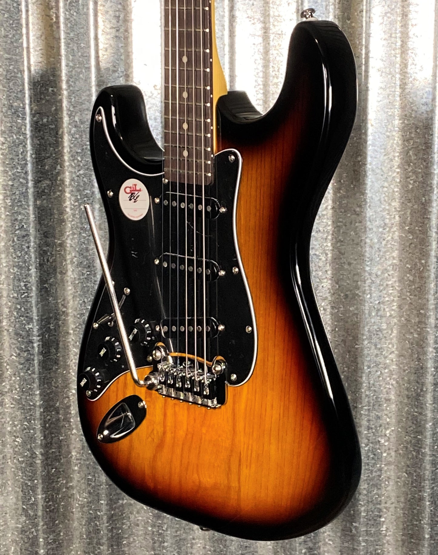 G&L Tribute Legacy 3 Tone Sunburst Left Hand Guitar Blem #4891