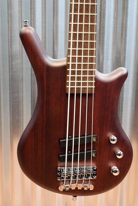 Warwick German Pro Series Thumb Bolt-On 5 String Burgandy Bass & Gig Bag #4115