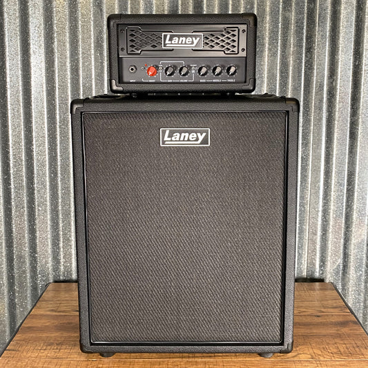 Laney IRF-LEADTOPRIG112 LEADTOP 60 Watt Guitar Amplifier Head & 1x12 Speaker Cabinet Bundle