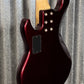 G&L USA CLF L-2500 S750 Ruby Red Metallic 5 String Bass & Case #1323