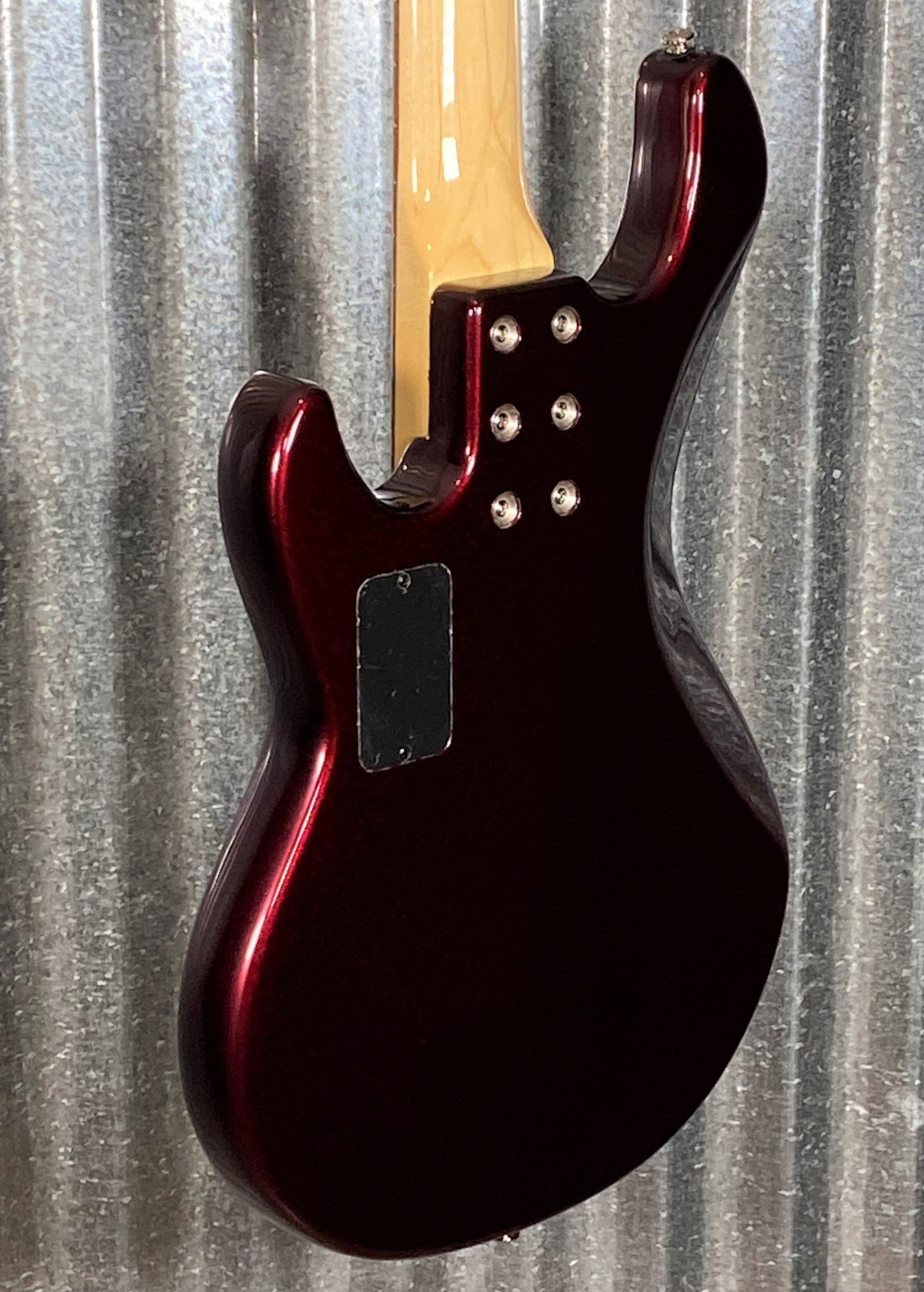 G&L USA CLF L-2500 S750 Ruby Red Metallic 5 String Bass & Case #1323