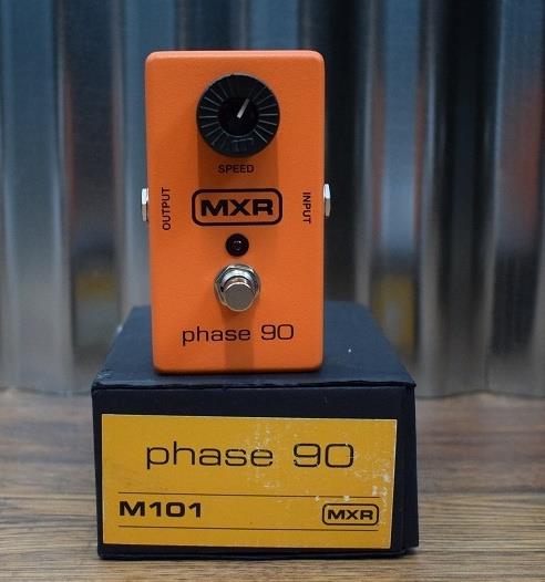 Dunlop MXR M101 Phase 90 Phaser Classic Orange Guitar Effect Pedal *