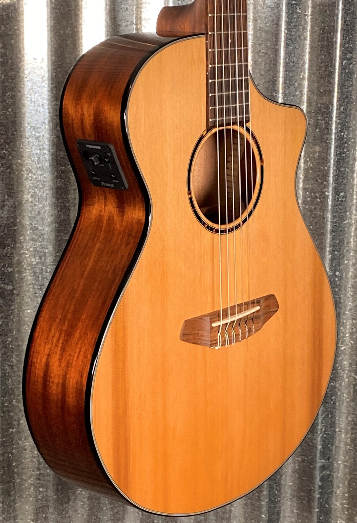 Breedlove Discovery S Concert Nylon CE Cedar Acoustic Electric Guitar DSCN01NCERCAM #1459