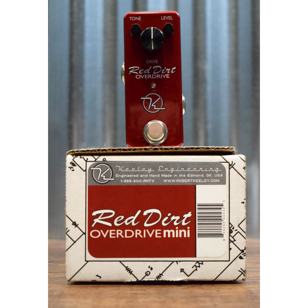 Keeley Red Dirt Mini Overdrive Guitar Effect Pedal