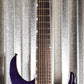 ESP LTD SH-7 Evertune Brian "Head" Welch Signature See Thru Purple Guitar & Case SH7ETFMSTP #1417 Demo