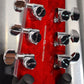 Hamer Archtop Flame Dark Cherry Wilkinson Tremolo Guitar SATFW-DCB #0763 Demo