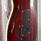 Hamer Archtop Flame Dark Cherry Wilkinson Tremolo Guitar SATFW-DCB #1092