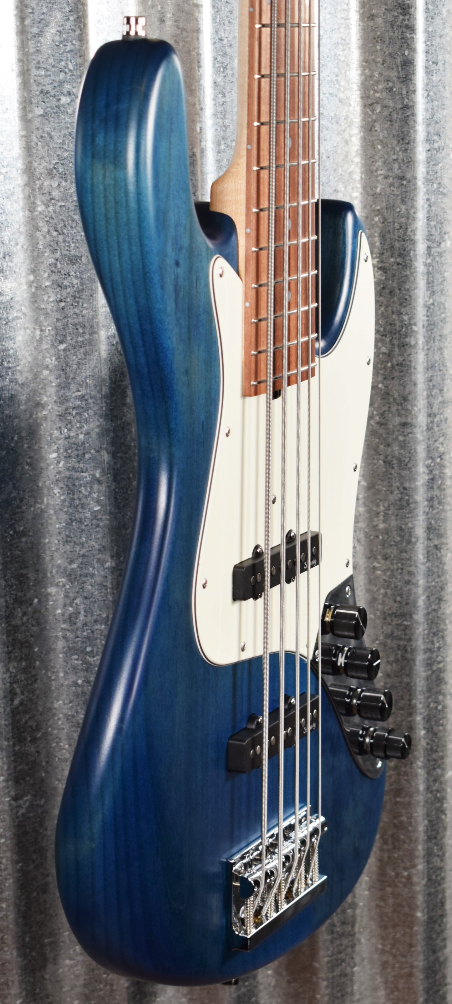 Sadowsky MetroLine 21-Fret Vintage J/J 5 String Ocean Blue Trans Satin Bass & Bag #5520