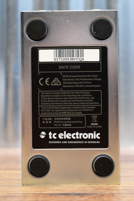 TC Electronic Fluorescence Shimmer Reverb Guitar Effect Pedal Demo