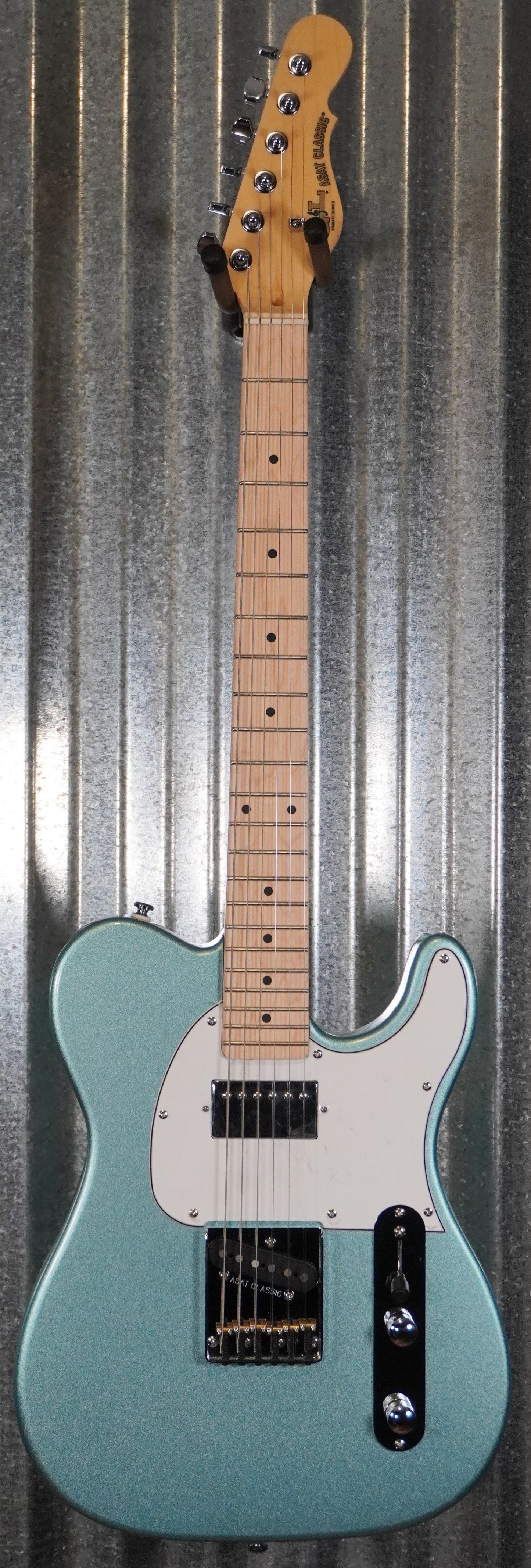 G&L Tribute ASAT Classic Bluesboy Seafoam Pearl Green Guitar Poplar #1518 Used