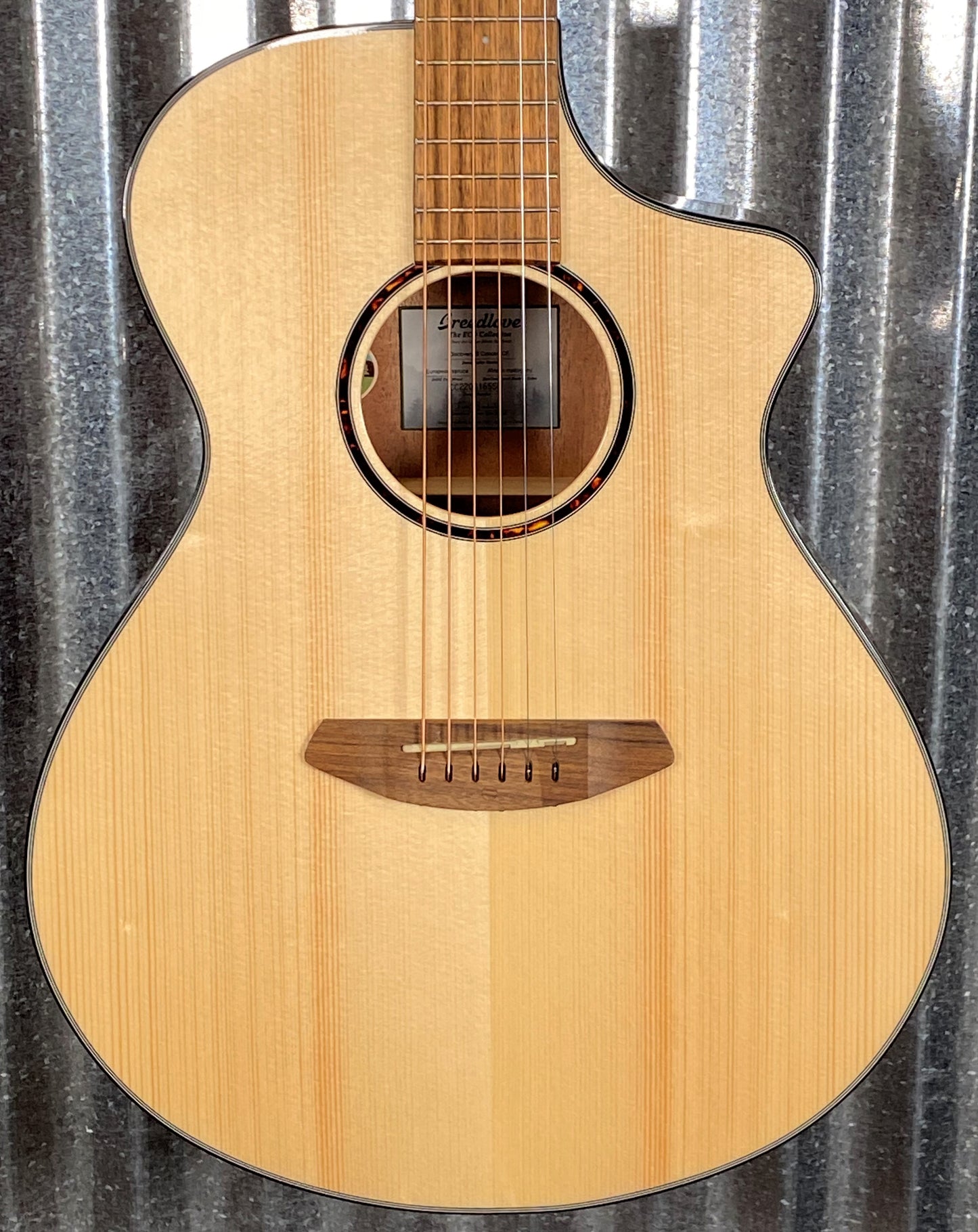 Breedlove Discovery S Concert CE Spruce Natural Acoustic Electric Guitar DSCN01CEEUAM #6558