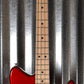 G&L Guitars Tribute Fallout Bass Short Scale 4 String Candy Apple Red #2037 Demo