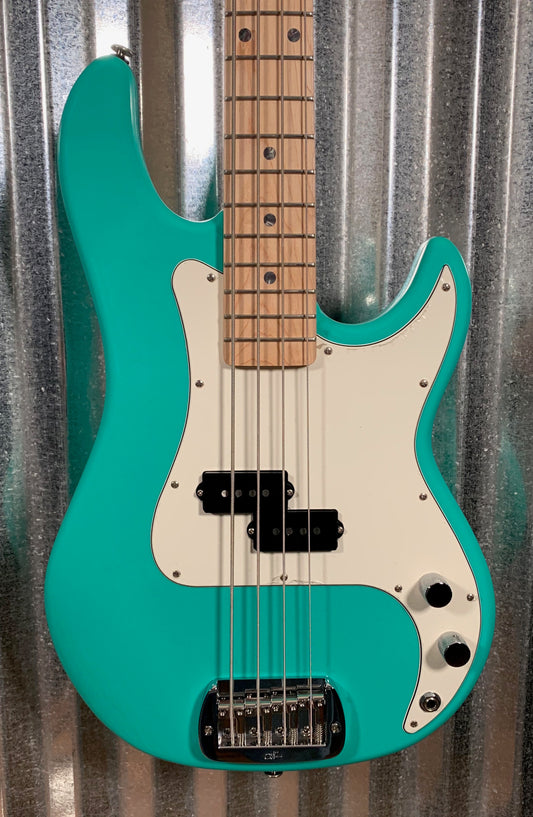 G&L USA Fullerton Custom LB100 Belair Green 4 String Bass & Case LB-100 #8014