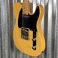 Musi Virgo Classic Telecaster Empire Yellow Guitar #0466 Used