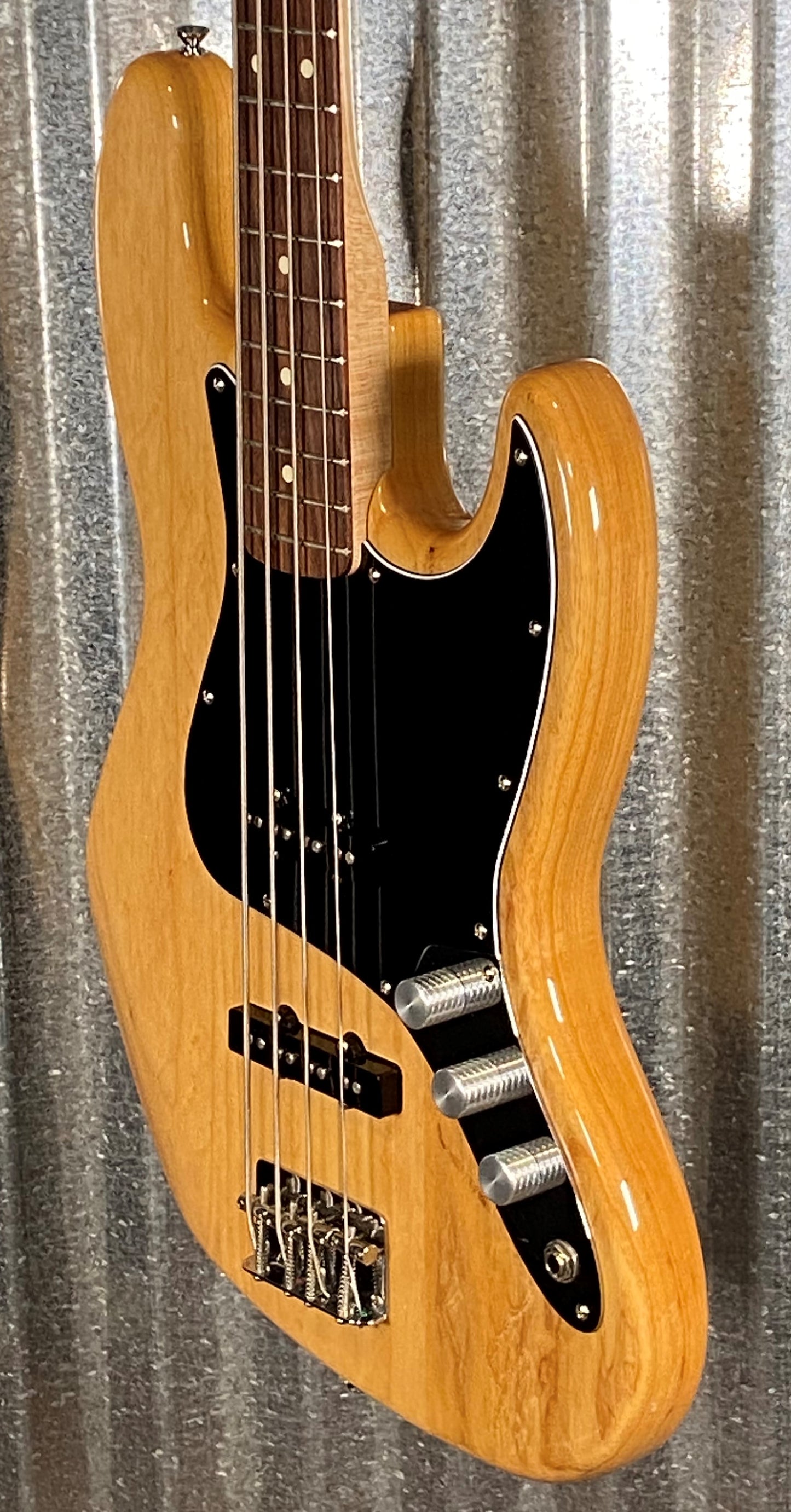 Fender MIM Special Edition Natural Ash 4 String Jazz Bass #2138 Used