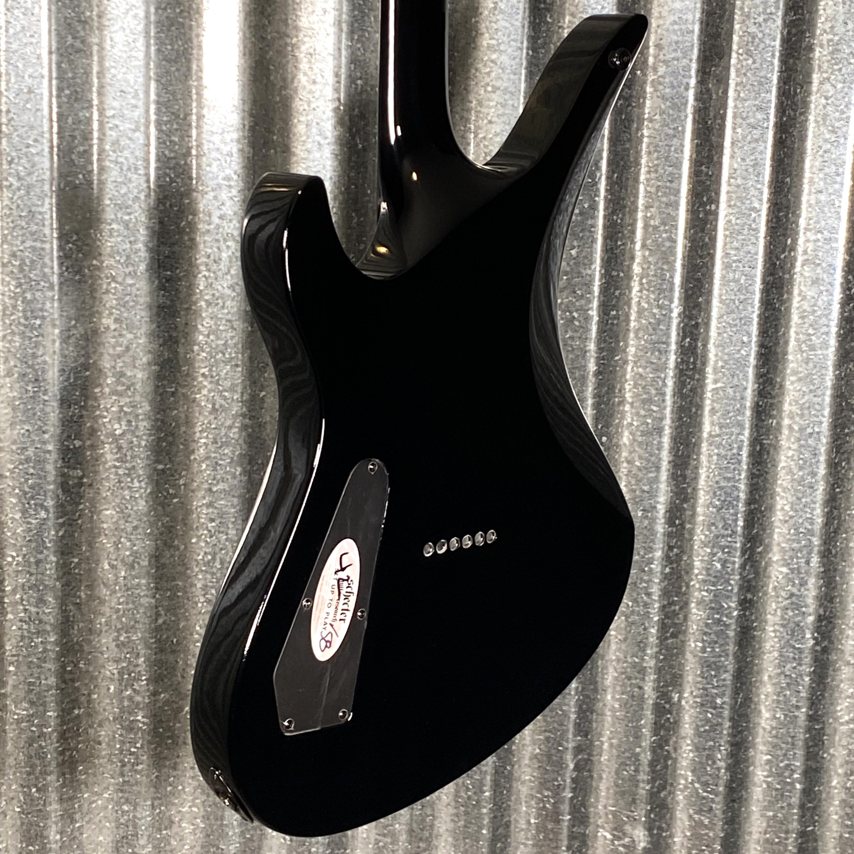 Schecter Synyster Custom HT Black & Silver Pinstripes Hard