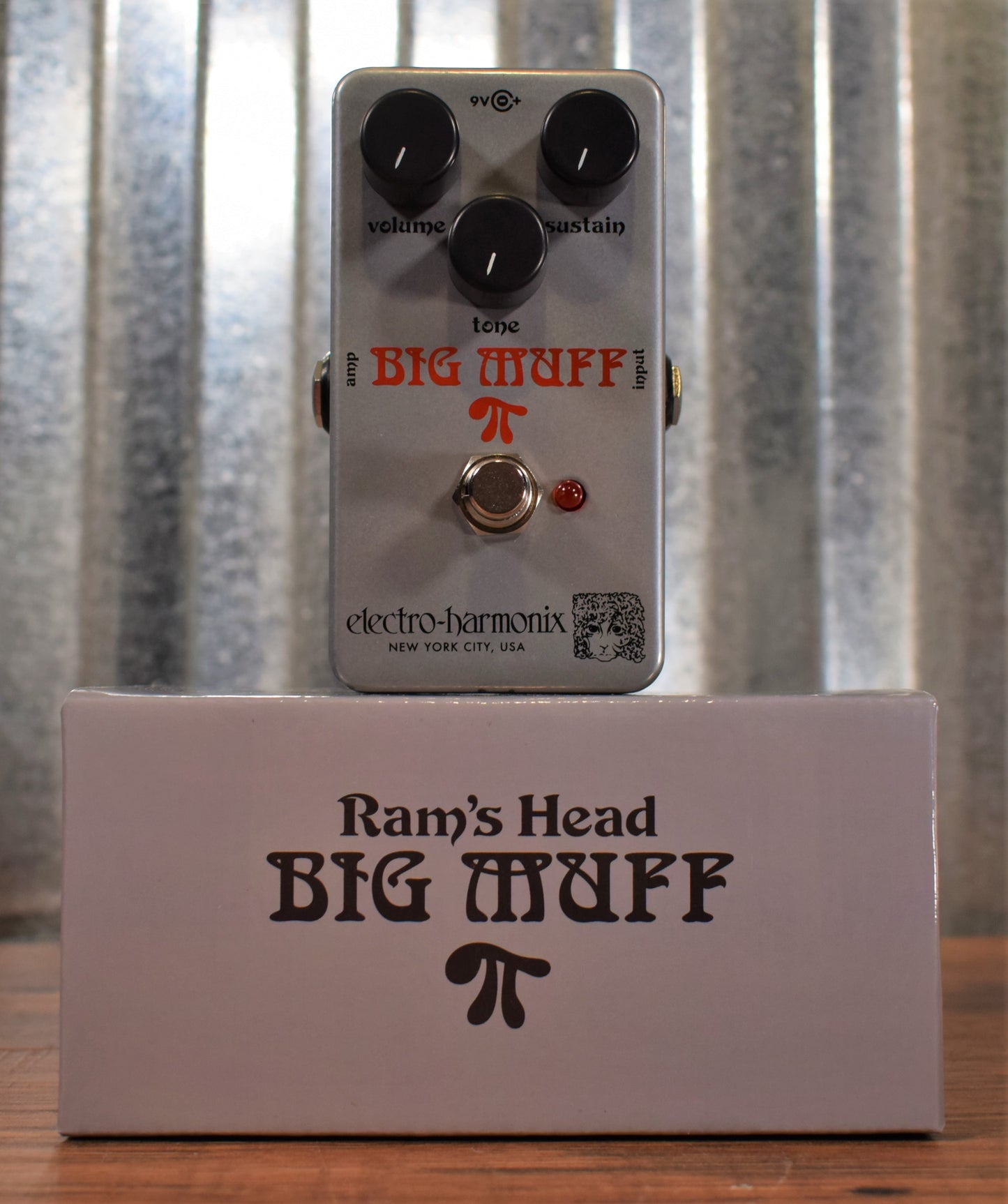 Electro-Harmonix EHX Ram's Head Big Muff Pi Distortion Guitar Effect Pedal