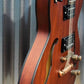 Washburn HB32DMK Distressed Matte Mahogony Semi Hollow Guitar & Case #001