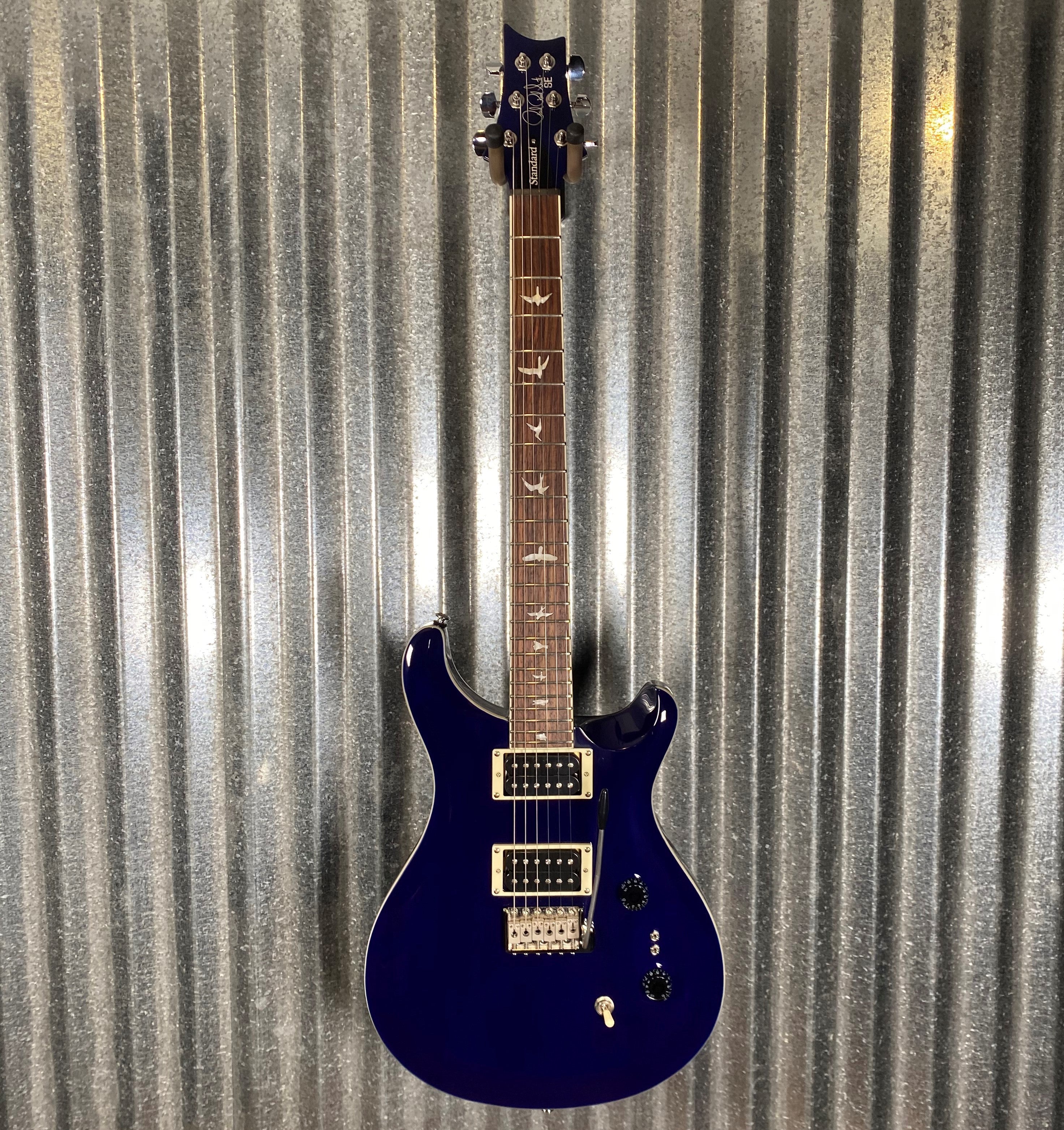 PRS Paul Reed Smith SE Standard 24-08 Translucent Blue Guitar & Bag #7089