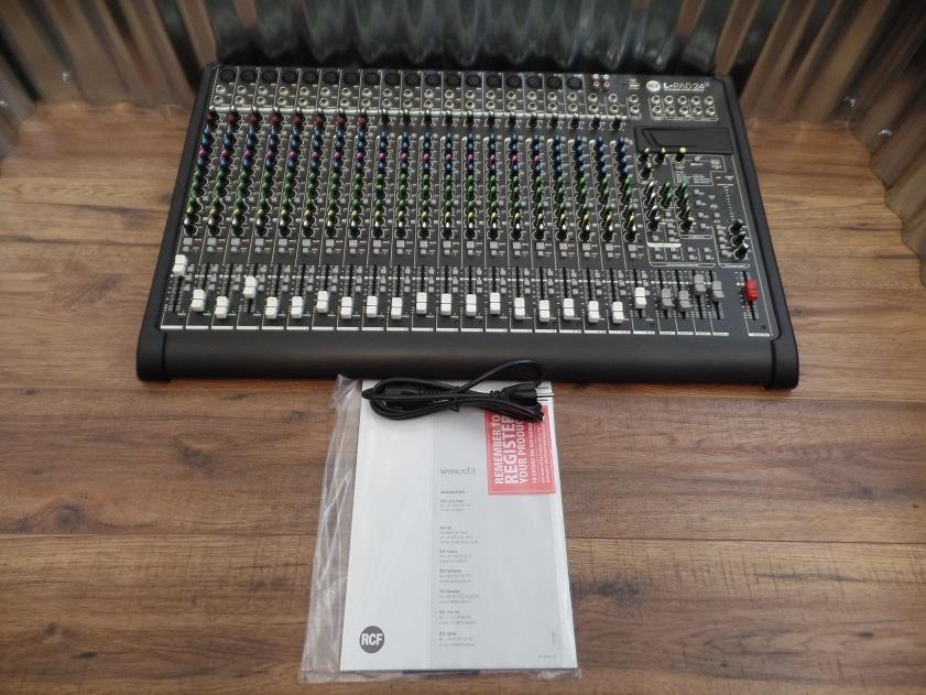 RCF L-PAD 24 CX USB 24 Channel Mixing Console with Effects 24CXUSB *