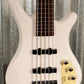 Warwick RockBass Corvette Basic Active 5 String Bass Solid White Gloss & Bag #3321