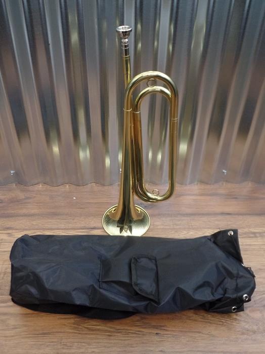 Regiment 4500 Regulation Bugle Brass & Bag  *