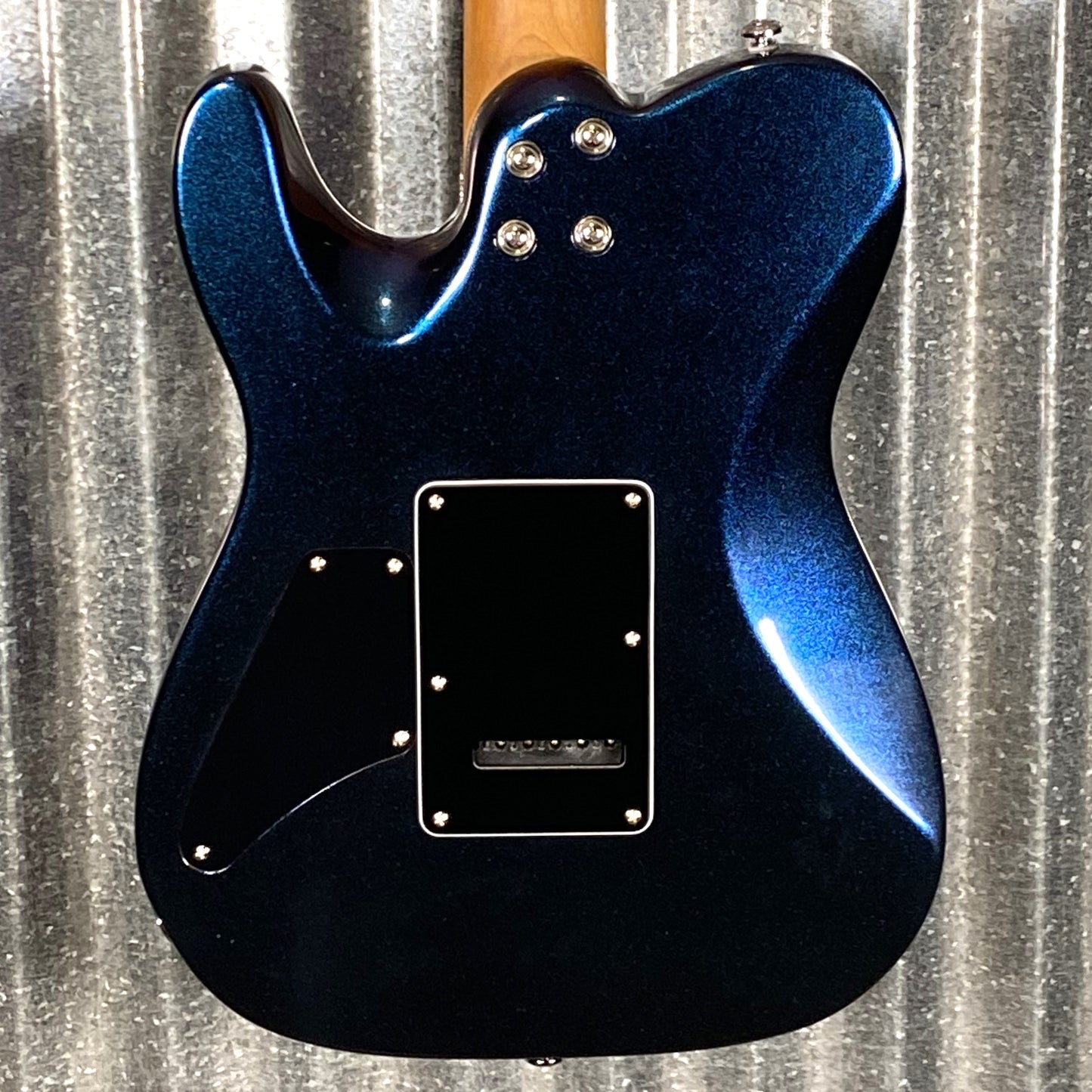 Musi Virgo Fusion Telecaster Deluxe Tremolo Indigo Blue Guitar #0136 Used