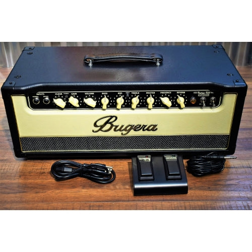 Bugera V55HD Infinium 55 Watt 2 Ch & Reverb All Tube Guitar Amplifier Head