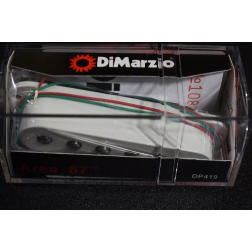 DiMarzio DP419 Area 67 Strat Hum Cancelling Guitar Pickup DP419W White