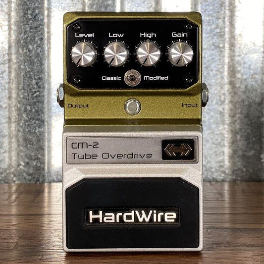 DigiTech Hardwire CM-2 Tube Overdrive Guitar Effect Pedal Used