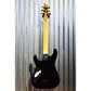 Schecter Omen Extreme 6 See Thru Black Guitar STBLK #1258