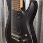 Schecter C-8 Deluxe 8 String Satin Black Guitar #1998 Used