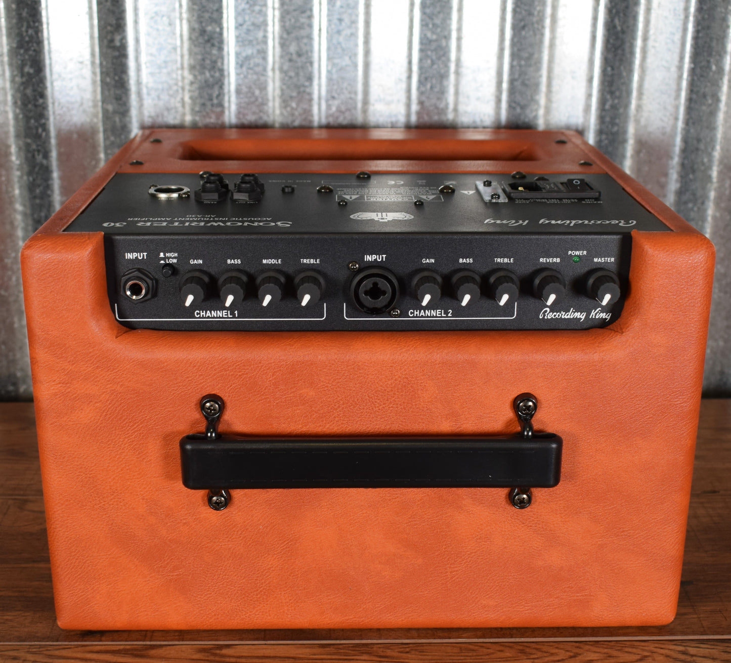 Recording King Songwriter 30 Watt 10" Acoustic Guitar Amplifier Combo AR-A30