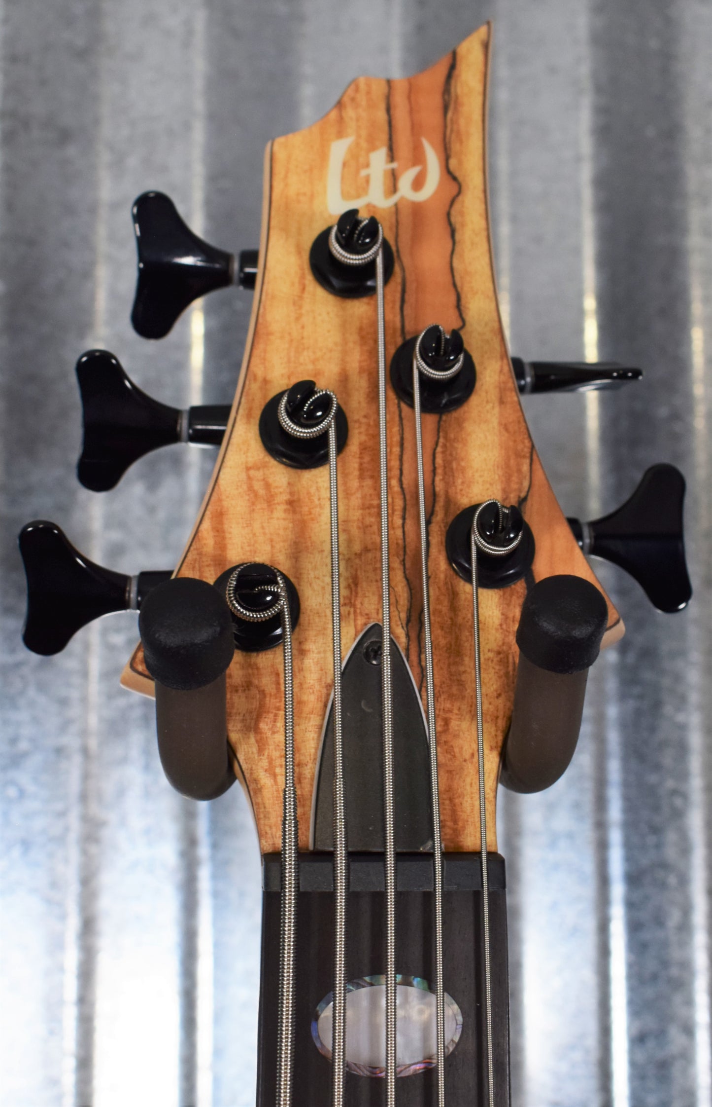 ESP LTD RB-1005 Rocco Prestia Spalted Maple 5 String Bass LRB1005SMNS #1501