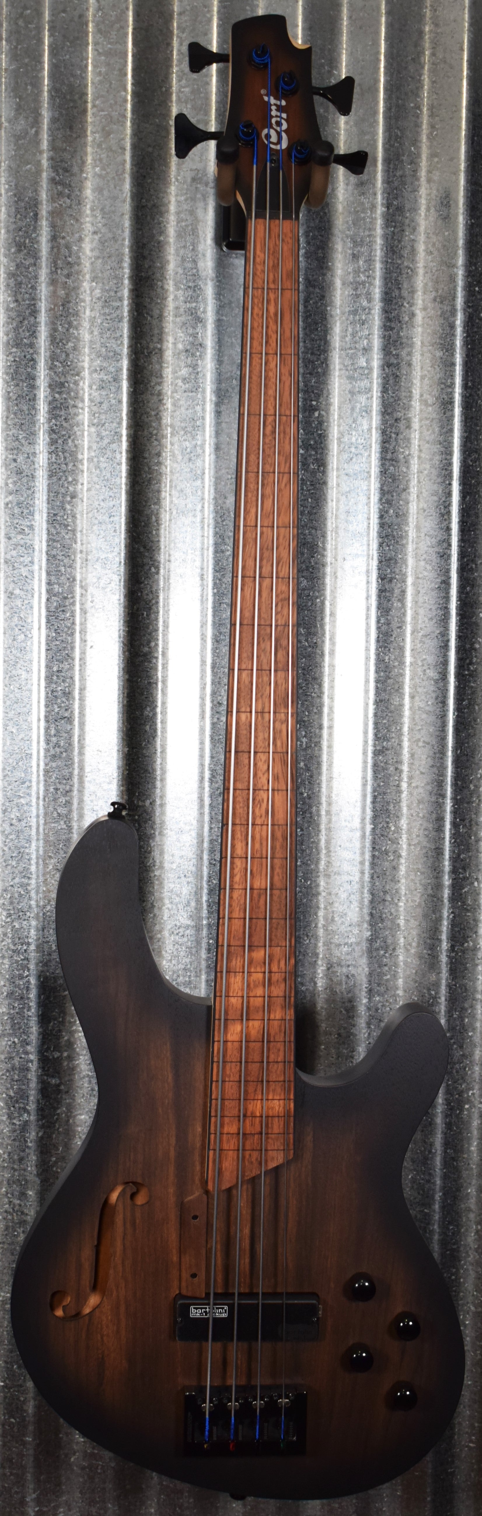 Cort Artisan B4FL MHPZ 4 String Fretless Peizo Bass Trans Black Burst –  Specialty Traders