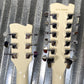 Westcreek Double Trouble Double Neck 12 String & 6 String Electric Guitar Vintage White #0067 Used