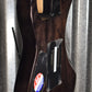 ESP LTD M-200FM See Thru Black Flame Top Guitar LM200FMSTBLK #0220 Demo