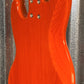 G&L USA JB5 5 String Bass Clear Orange & Case JB-5 #7088