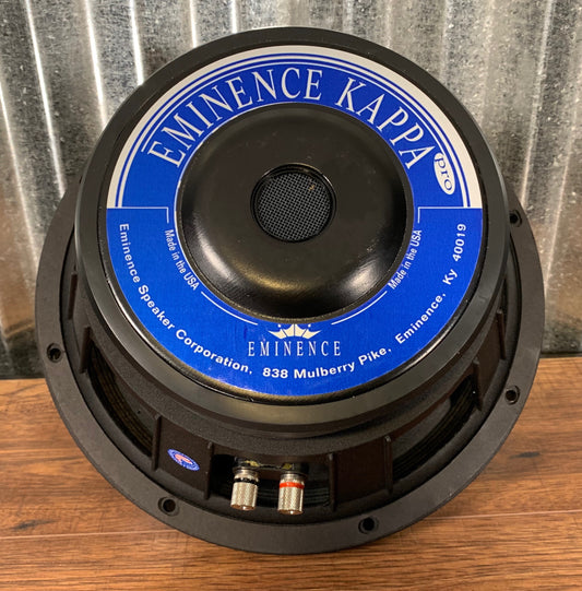 Eminence Kappa Pro 12A 12" Cast Frame Replacement Speaker 8 ohm Made In USA Used