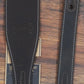 Levy's M17BAS-DBR 2.5" Pull-Up Butter Leather Guitar Strap Dark Brown
