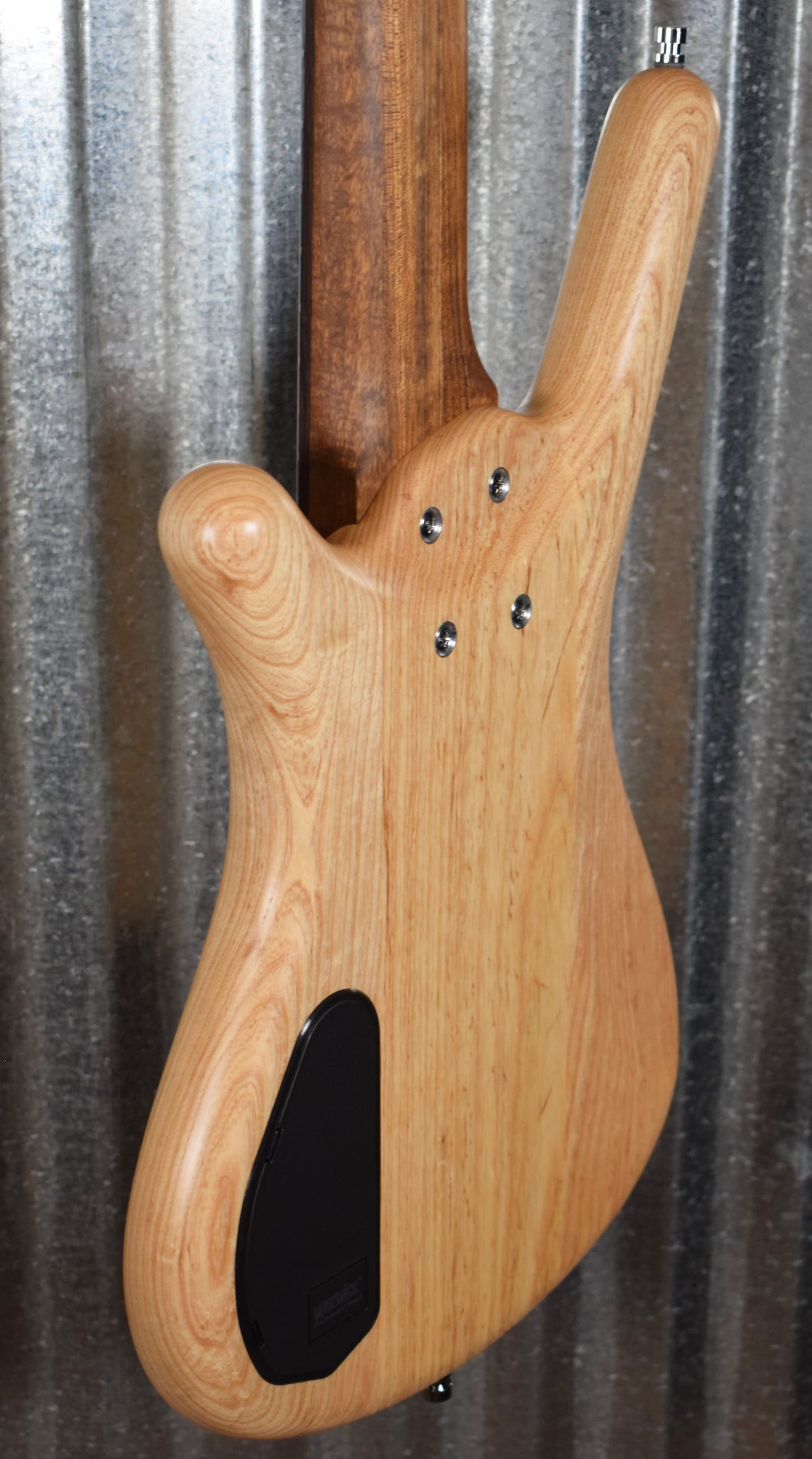 Warwick German Pro Series Corvette 6 String Active Bass Natural Ash & Bag #0121