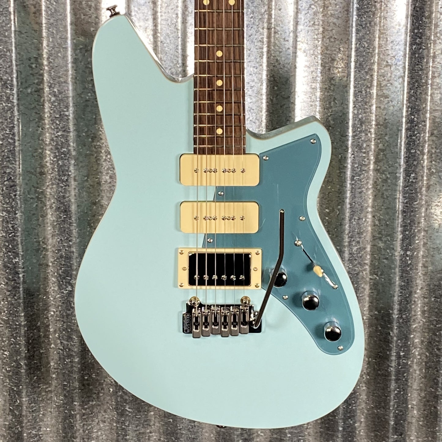 Reverend Six Gun HPP Chronic Blue Guitar #54435