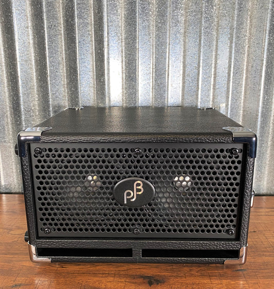 Phil Jones Bass C2 Piranha Compact 2 200W 2x5" Bass Extension Speaker Cabinet 8 Ohm Black