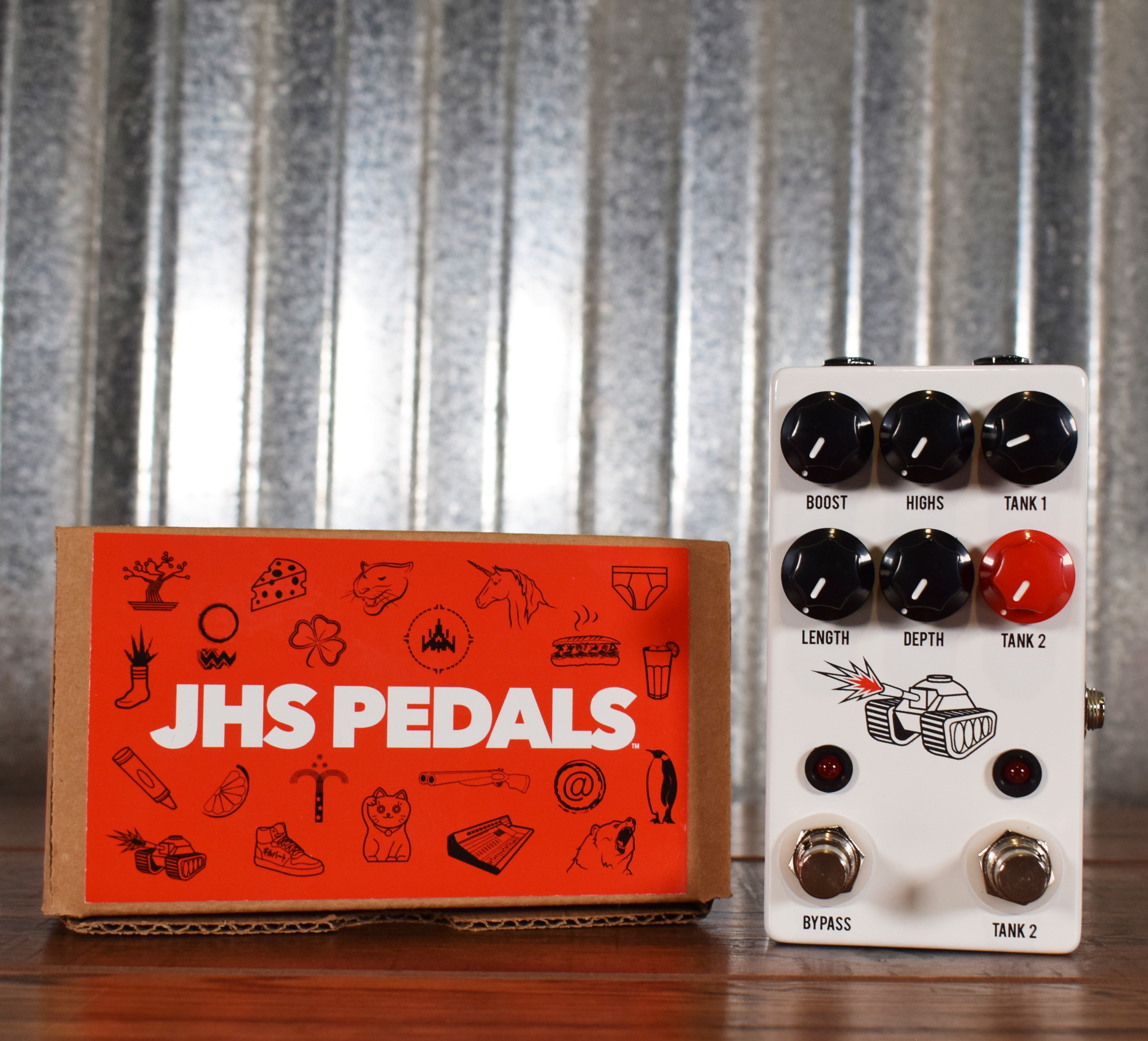 JHS Pedals The Spring Tank Reverb Guitar Effect Pedal