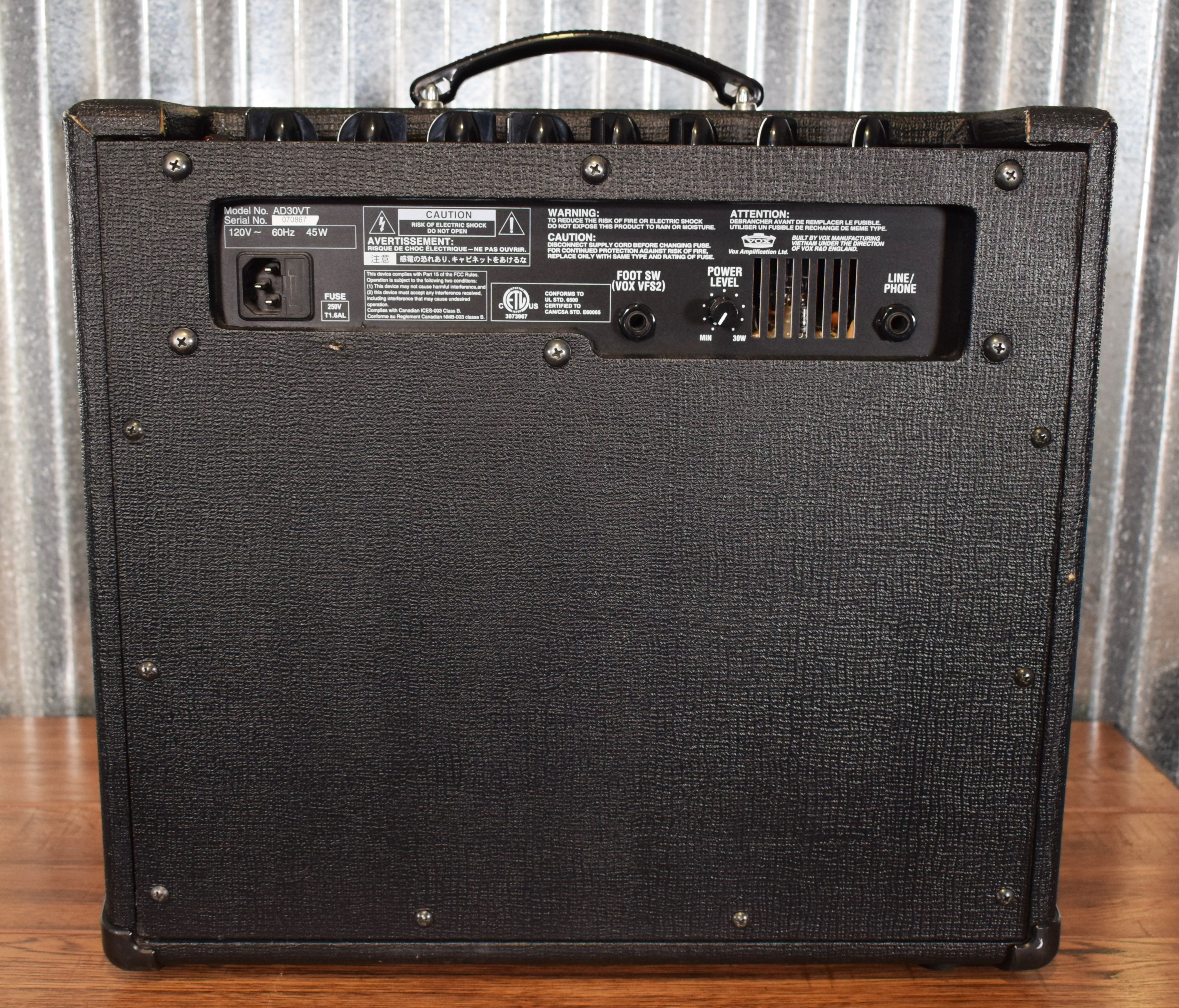 Ad30vt vox store amp