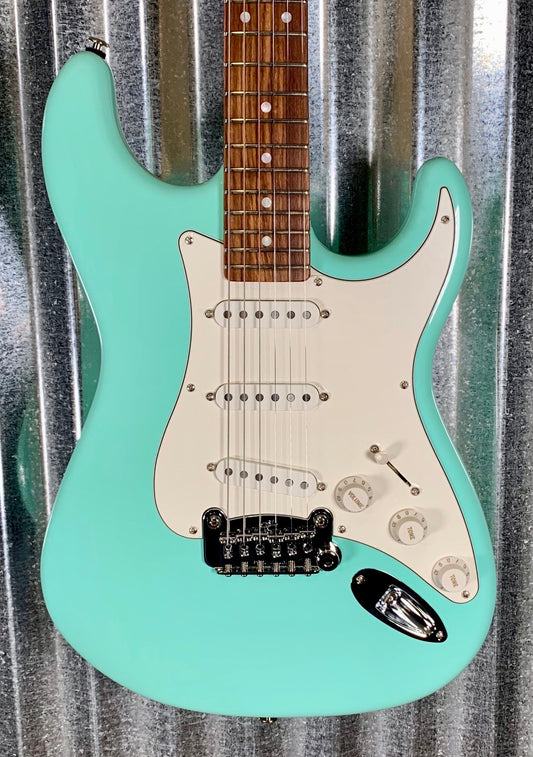 G&L USA Fullerton Custom Legacy Surf Green Guitar & Case 2018 #4015